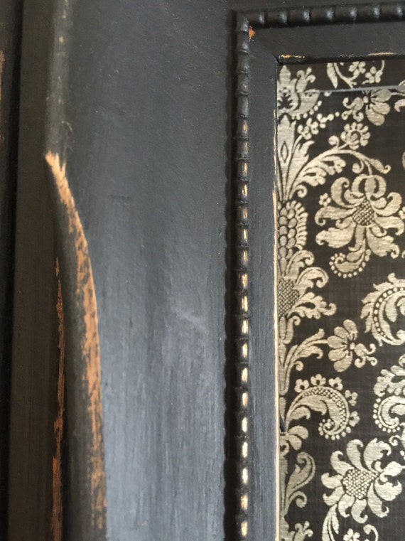 Black Distressed Shabby Picture Frames The Stroke of