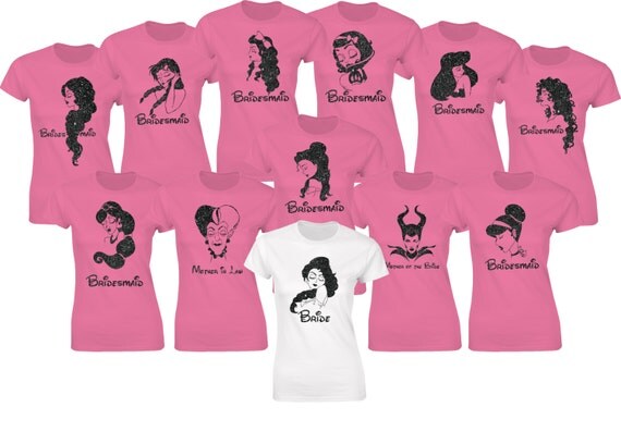 disney hen party tshirts