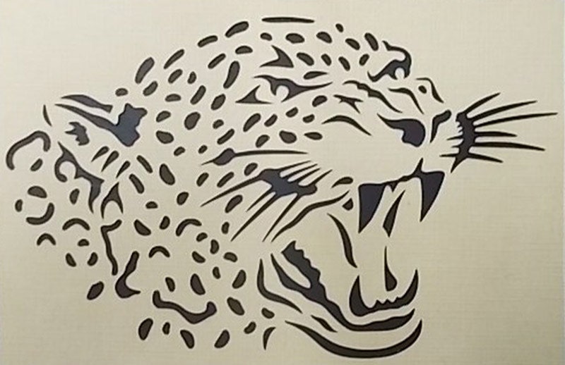 Leopard Stencil