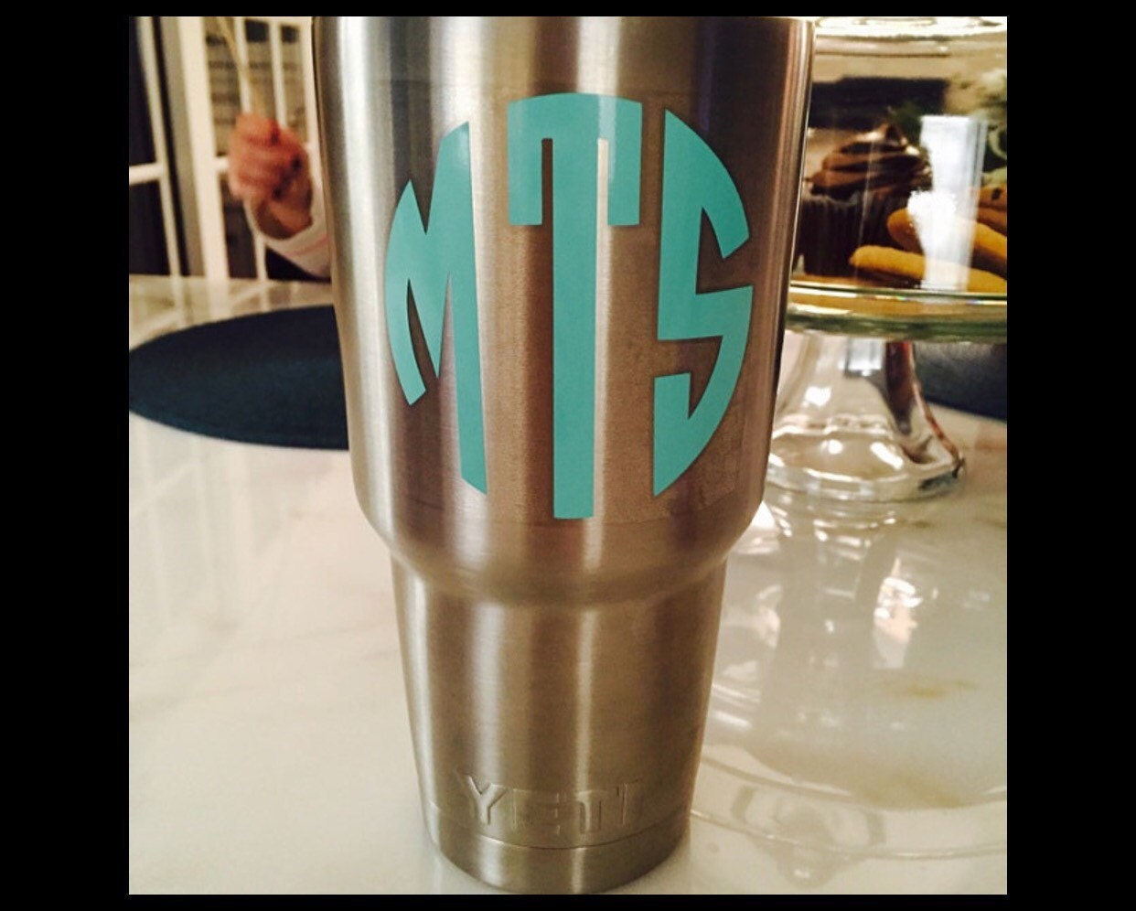 Yeti Decal Yeti Cup Yeti Rambler Cup Decal Custom
