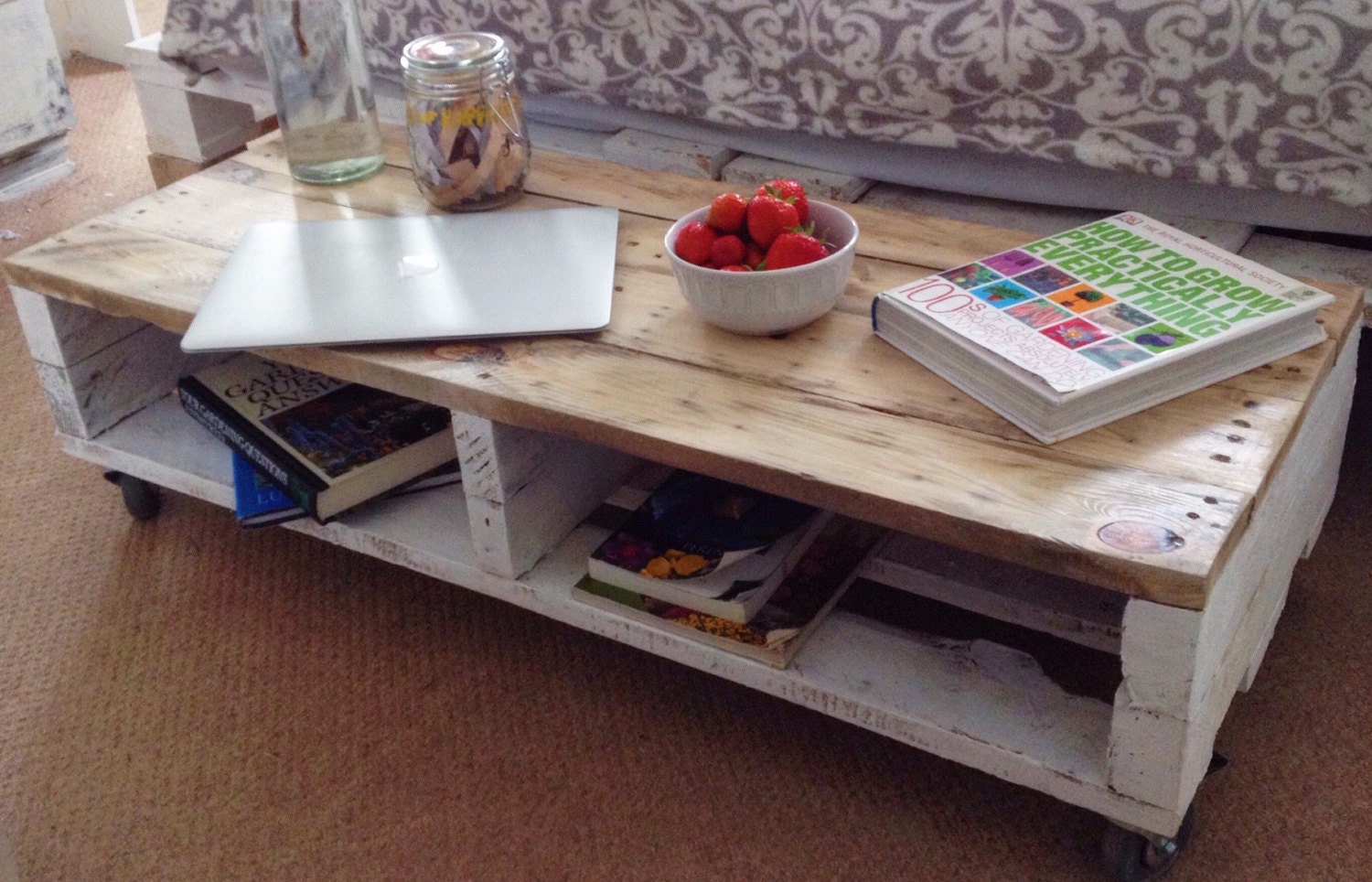 Pallet Coffee Table TURVAS made from Reclaimed Wood