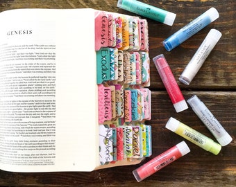 Full Set Bible Tabs w/Laminating Stickers