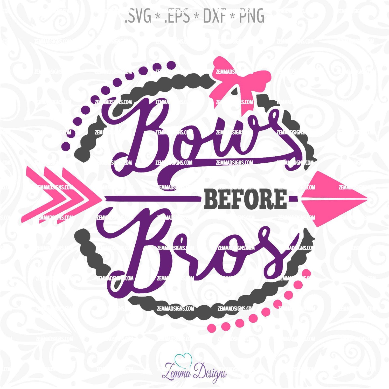 Download bow svg bow svg file Bows before bros svg svg files