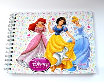 Disney Princess album / scrapbook album / photo album / memory book/ mini album/ Disney album/ Disney autograph book / birthday guestbook