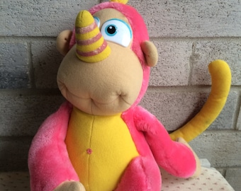 Rhinokey, Wuzzles plush, Disney the Wuzzles, Vintage 80s Wuzzles plush, Wuzzle