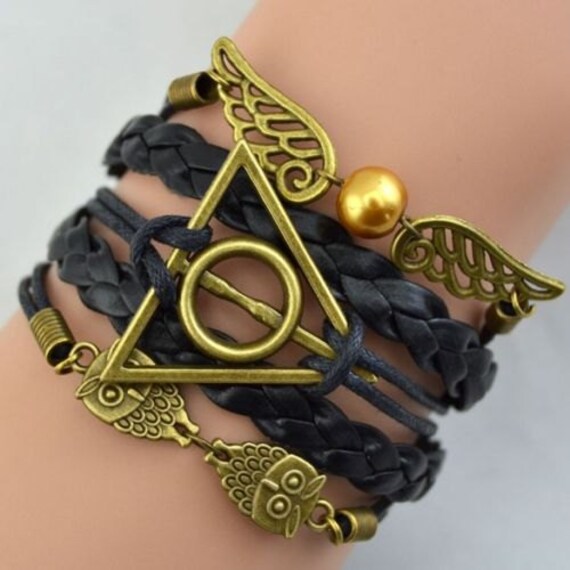 Multi layer Bracelet. Harry Potter Bracelet. by beautifulcreated