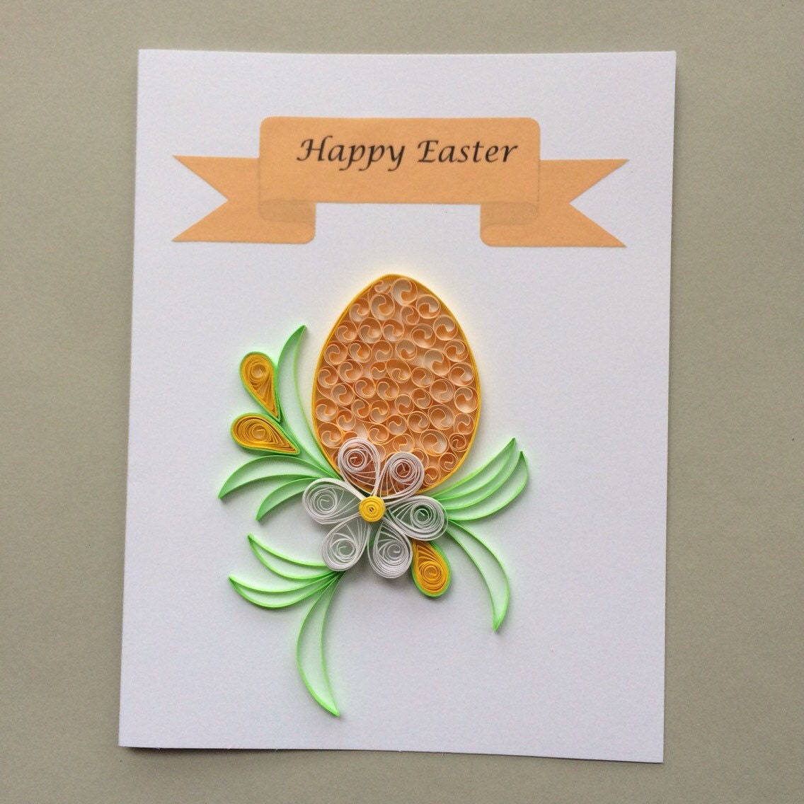 Quilled Easter Cards by OlygamiCrafts on Etsy