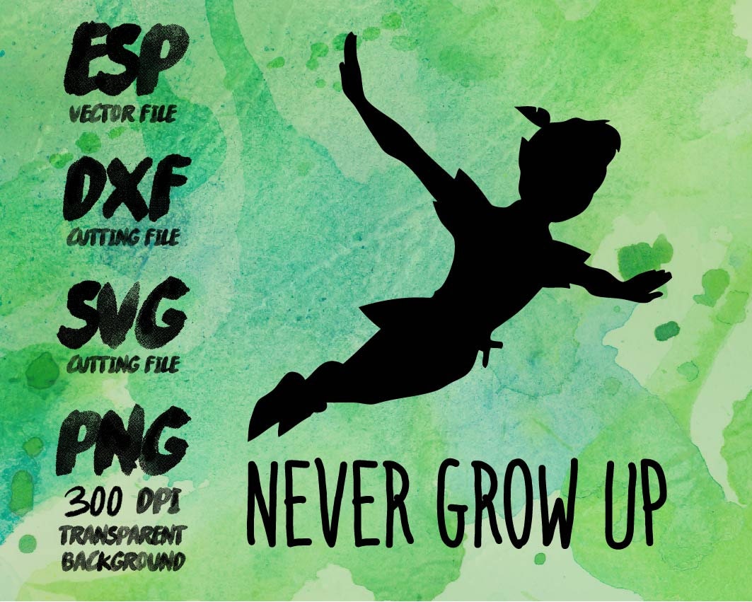 Free Free 144 Never Grow Up Disney Svg SVG PNG EPS DXF File