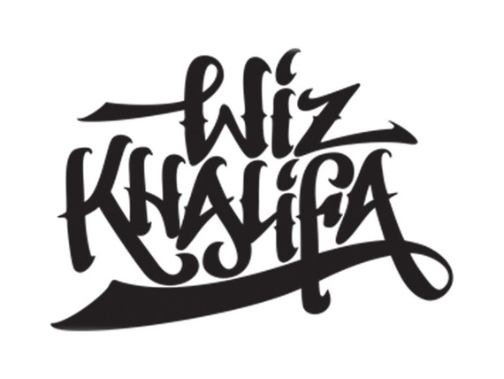 Wiz Khalifa Vinyl Decal by StickSome on Etsy