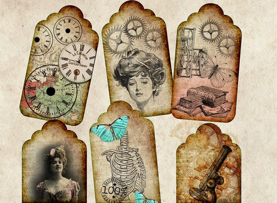 printable-steampunk-craft-labels-and-papers