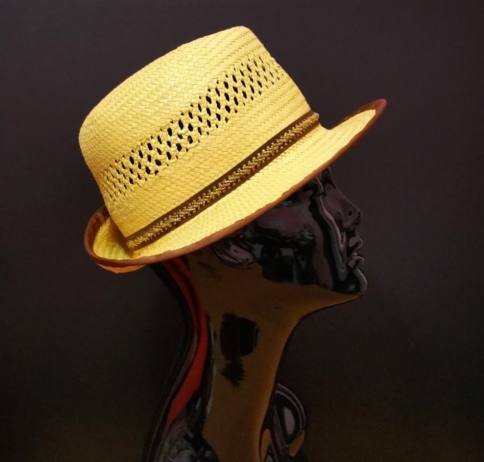 SALE Women's straw hat brim hat petite hat small hat