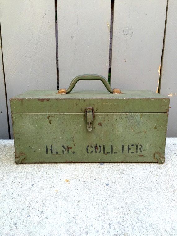 Kennedy Tool Box Kennedy Kits Green Metal Tool Box Kennedy
