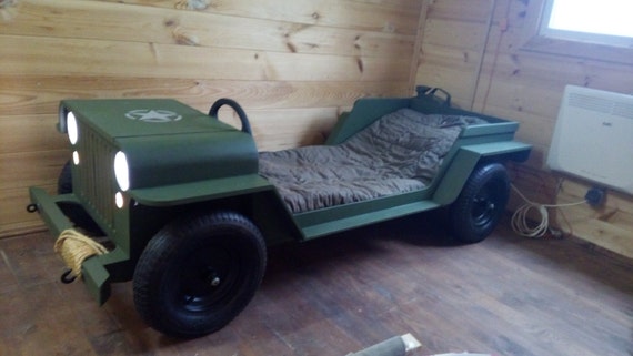DIY plans toddler Jeep bed plans toddler size by ...