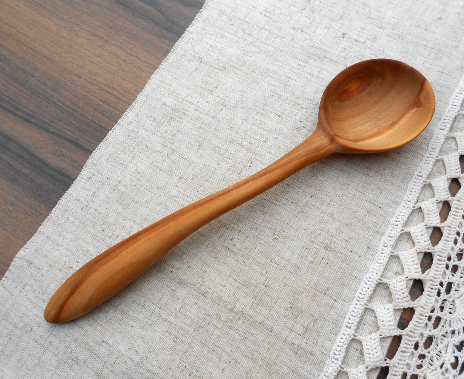 Cooking kitchen wooden spoon in cherrywooden by ...