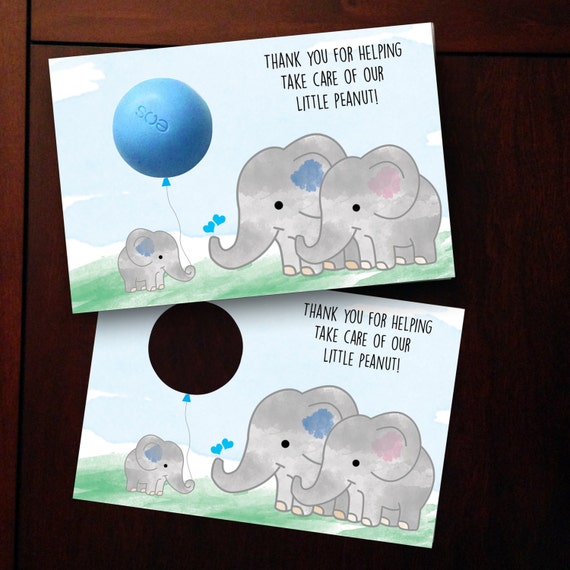 PRINTABLE Thanks for Taking Care of our little Peanut EOS