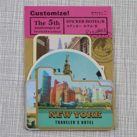 vintage travel stickers for scrapbooking by travelersupplyco