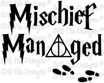 Download mischief managed - Etsy