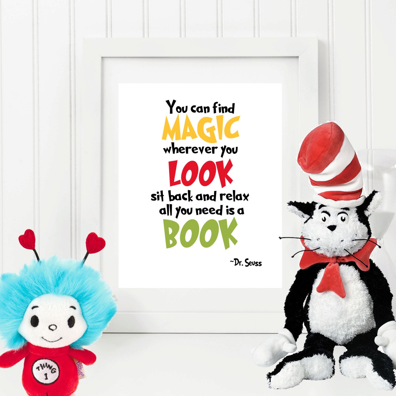 You Can Find Magic Dr Seuss Quote 8x10 Instant Download