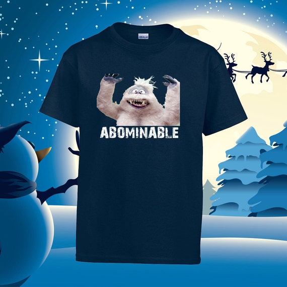 bumble abominable snowman t shirt