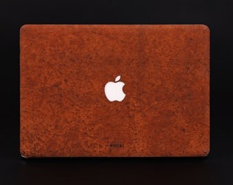 Real Rust Macbook Case for Apple Macbook Air Pro - Natural Rust Macbook Cover Skin Sticker