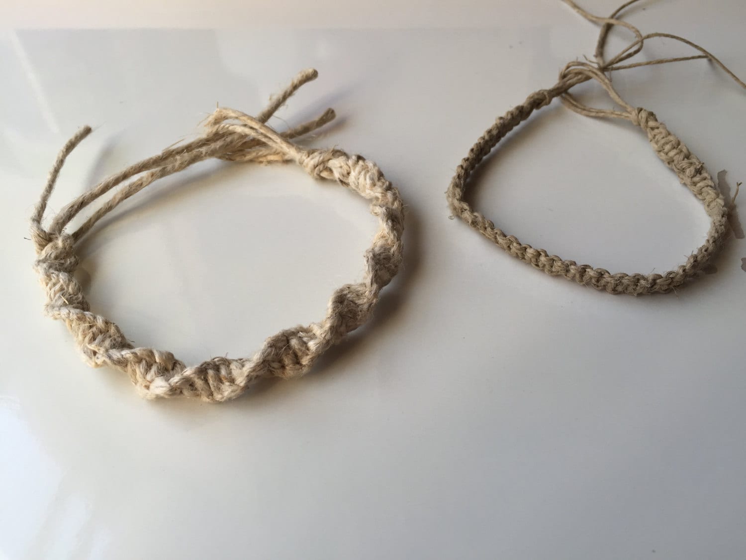 Hemp Bracelet by MissingWalnutDesigns on Etsy