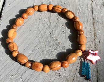 Bethlehem olive wood bracelet