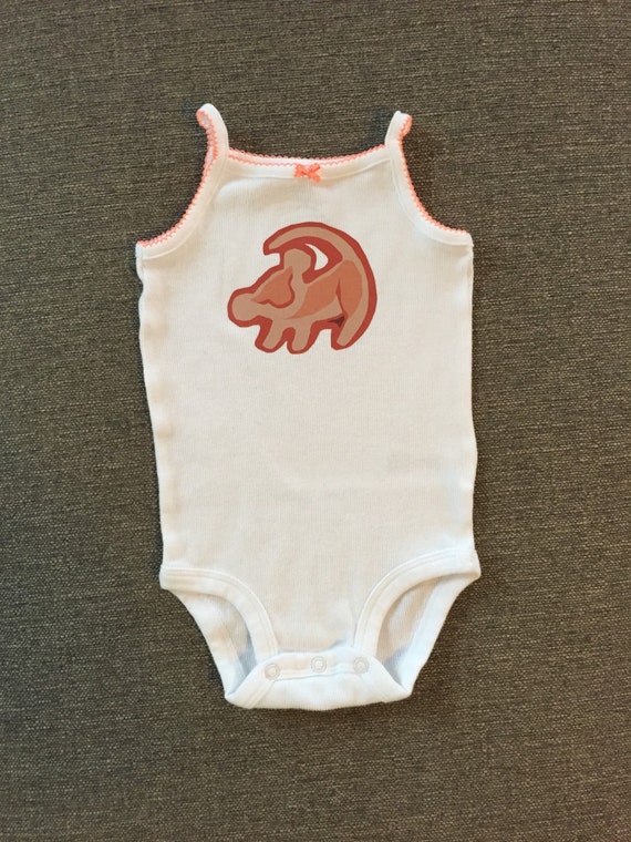 lion king onesie baby