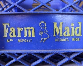 Farm Maid milk crate