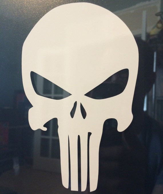 Punisher Skull Decal