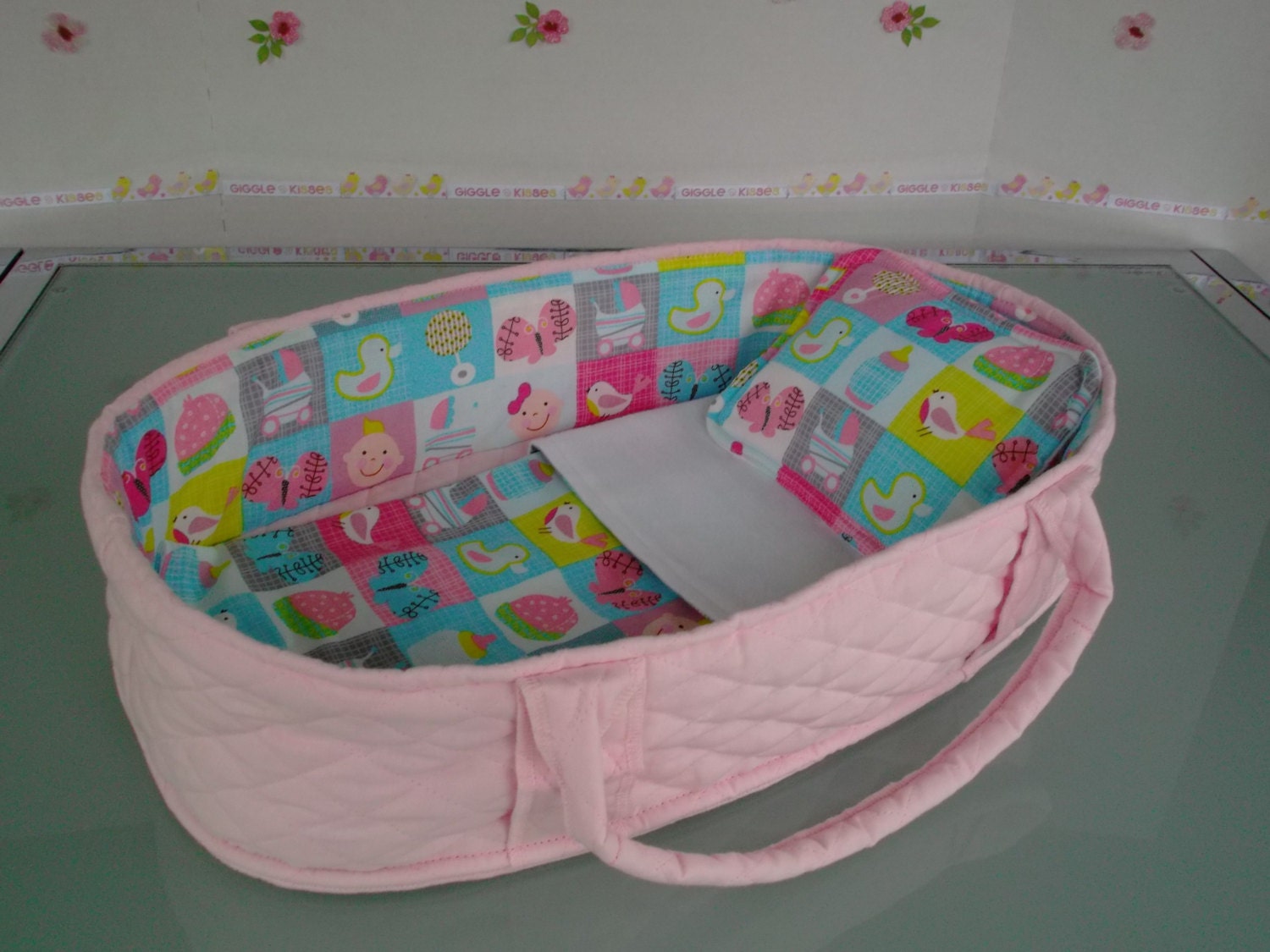 17 Inch Baby Doll Carrier Basket for reborn Bitty Baby Baby