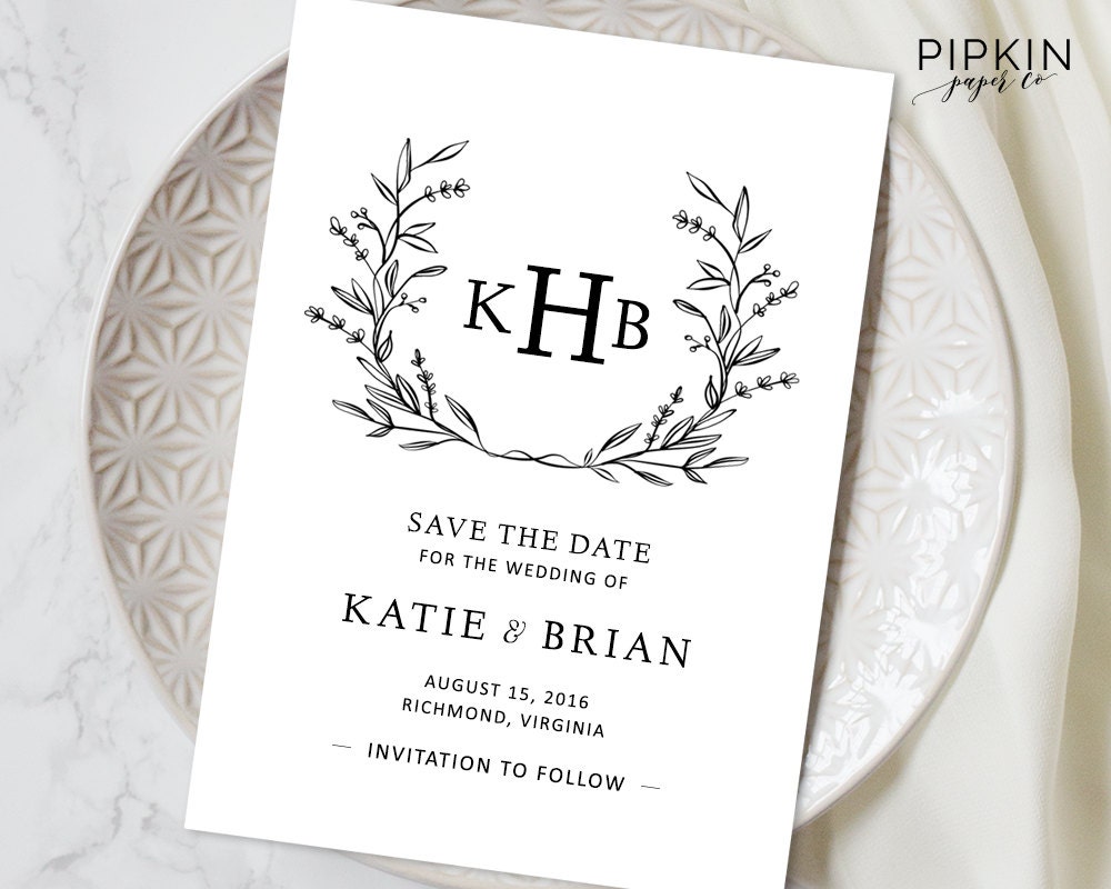 Save The Date Template Word