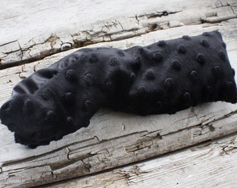 Yoga Eye pillow, Lap PAD, black, aromatherapy, weighted blanket, custom size, alzheimer's, anxiety, autism spectrum , sleep aid, gift