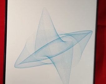 BLUE SPACE 8" X 10"