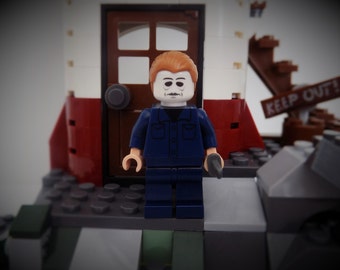 Michael Myers from Halloween custom made Lego minifigure