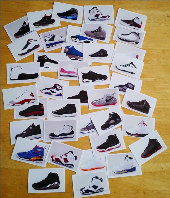 NIKE Jordan STICKERS Shoe Stickers NIKE Jordan Box by DBKCA