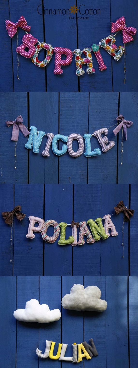 Personalized name banner