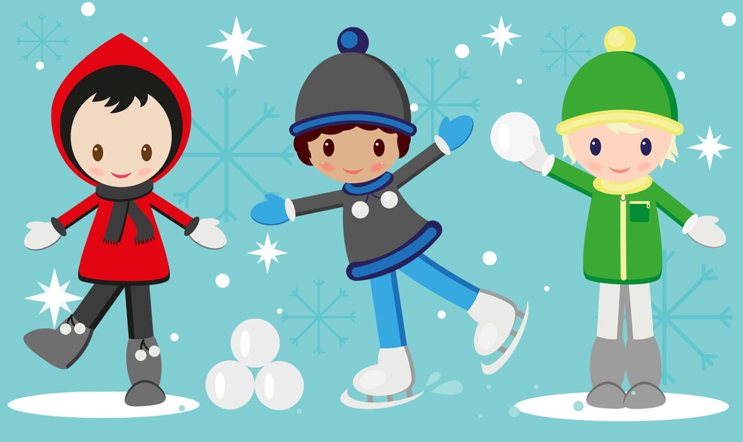 Snow Day Clipart