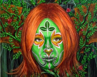 Poison Ivy, Chinese Opera Comic Series, ORIGINAL ARTWORK