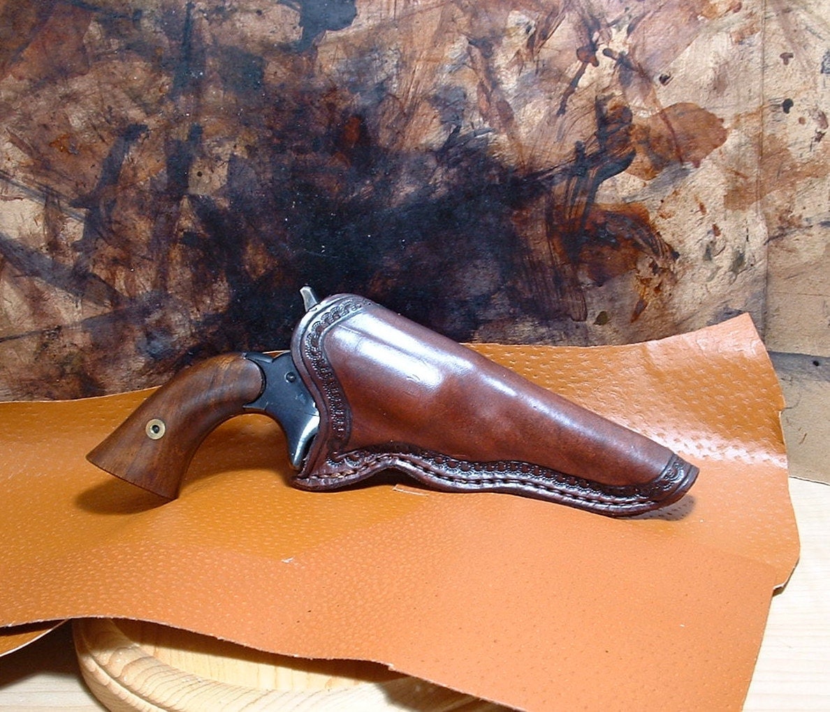 1863 Remington Pocket Pistol Holster by SDCaugheyLeather on Etsy