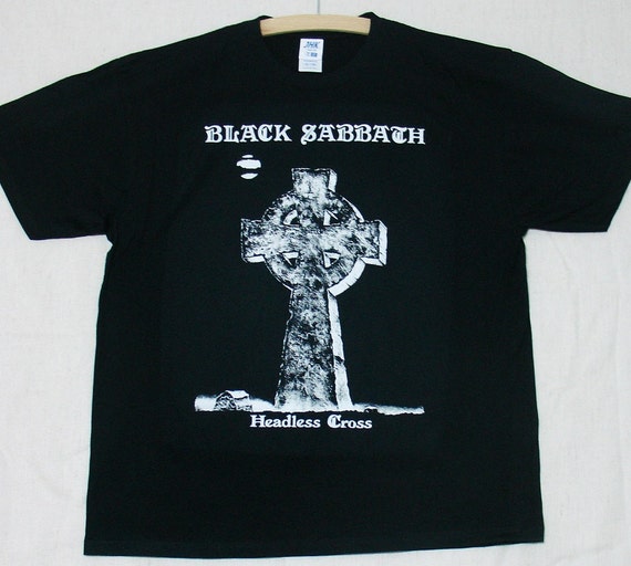 black sabbath headless cross shirt