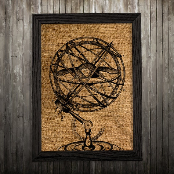 Armillary poster Antique art Steampunk print Victorian print BLP8 by MusicOfTrees steampunk buy now online