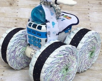 Nautical diaper cake, unique diaper cakes, diaper cake boy, baby shower gift, unique baby gift, diaper centerpiece, diaper cake, baby gift