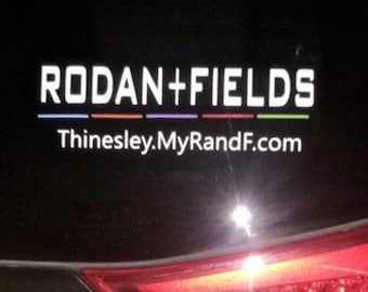 Rodan and Fields Car Decal - Rodan and Fields Decal - Rodan and Fields