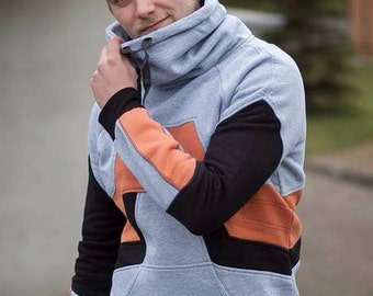 Unique Half Life HEV suit hoodie by Wolvenstyle. Sweatshirt inspired by Gordon Freeman Armor. High quality hoodie from Europe.