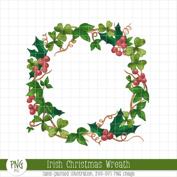Irish Christmas Wreath 