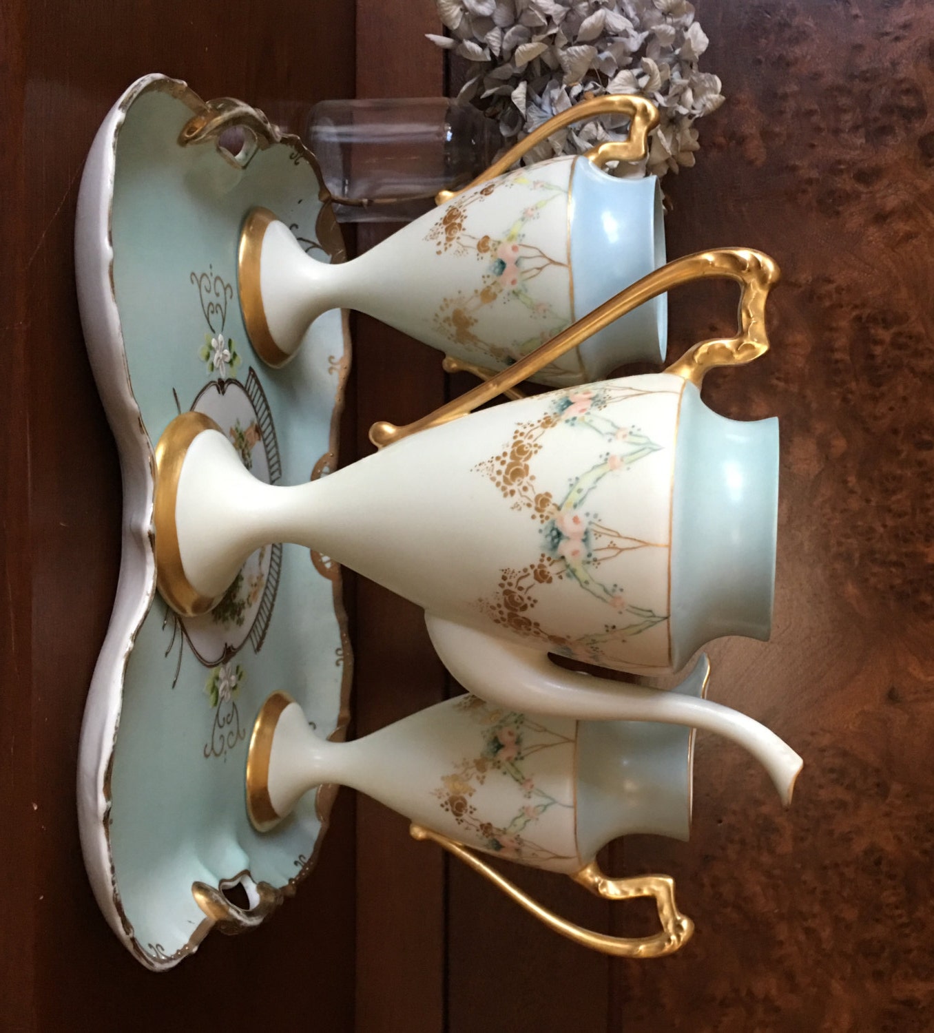 Favorite Bavarian China Antique Tea Set IT UNO Porcelain