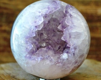 Amethyst Crystal Geode Sphere - 1262.31