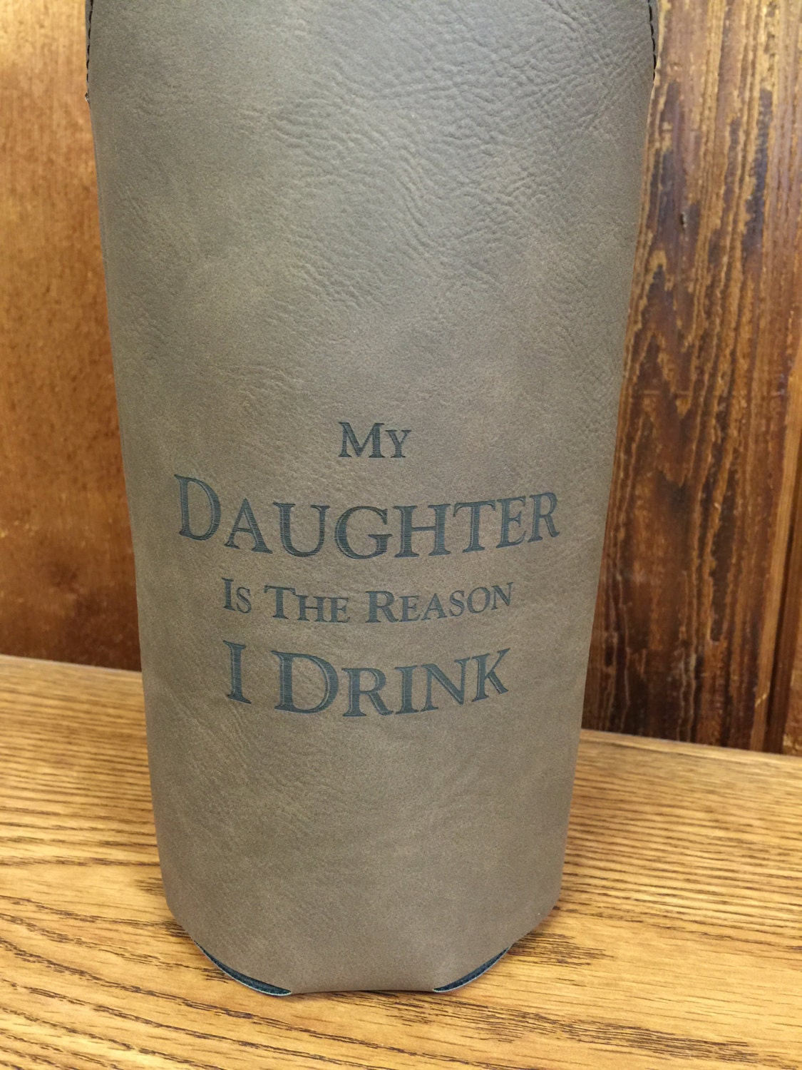 Leather Wine Bag Wine Carrier Engraved Leather Wine Tote