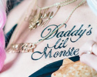 DOWNLOAD Harley Quinn Tattoo Design, Daddy's Lil Monster - Inspired by Suicide Squad
