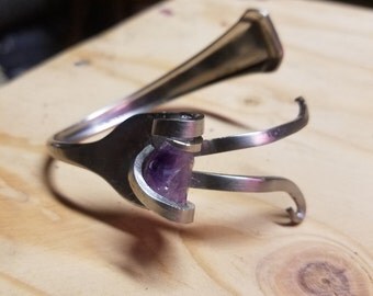 Recycled fork jewelry